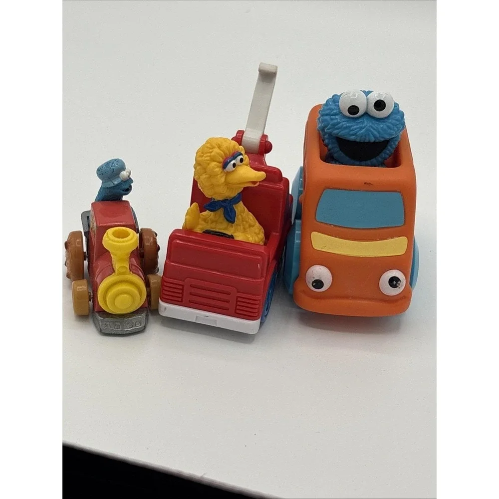 Sesame Street Cookie Monster Big Bird Cars 1980S To 2000S